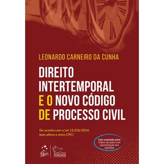 Livro - Direito Intertemporal No Novo Codigo de Processo Civil - Cunha