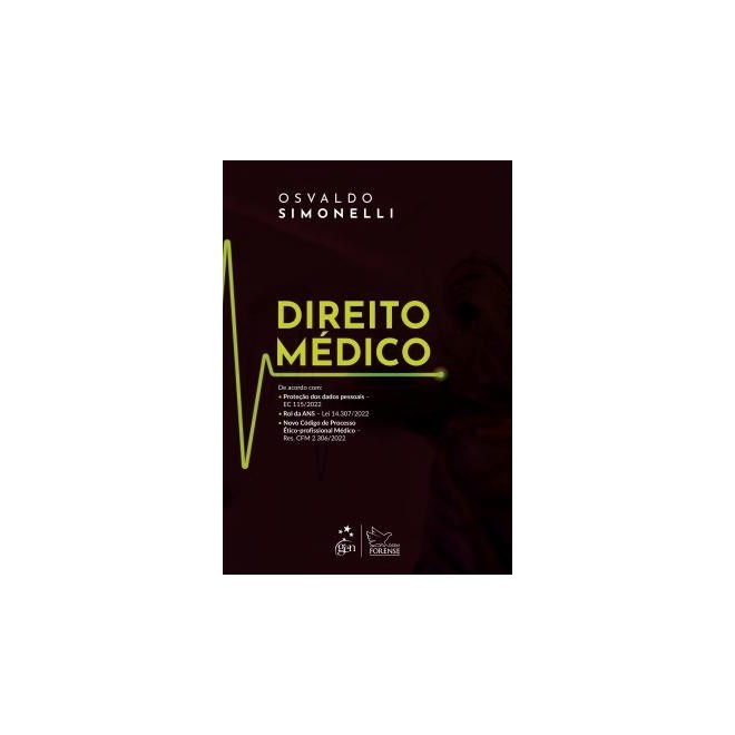 Livro - Direito Medico - Simonelli, Osvaldo
