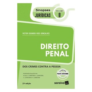 Livro - Direito Penal - dos Crimes contra a Pessoa - Vol. 08 - Goncalves