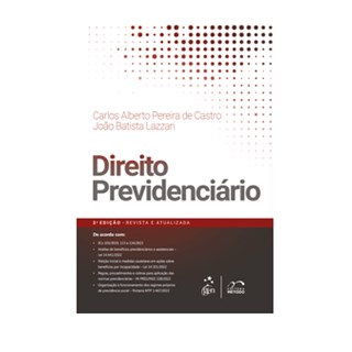 Livro Direito Previdenciário - Castro - Método