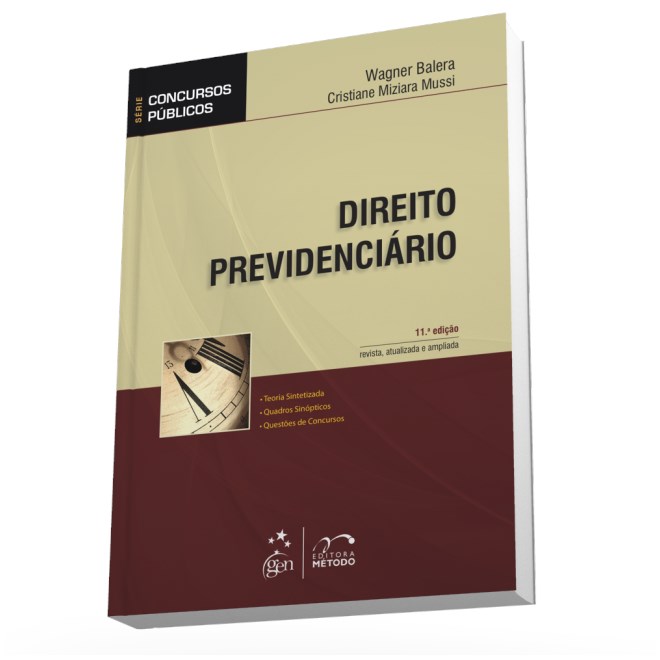 Livro - Direito Previdenciario - Serie: Concursos Publicos - Balera/mussi