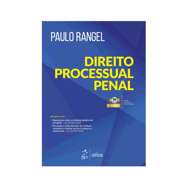 Livro - Direito Processual Penal - Rangel