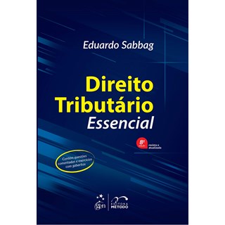 Livro - Direito Tributario Essencial - 08ed/21 - Sabbag