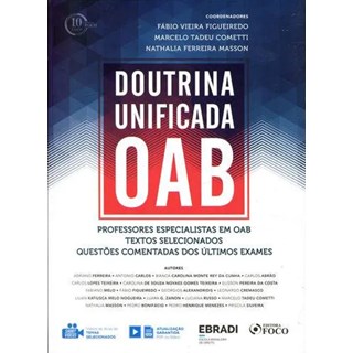 Livro - Doutrina Unificada Oab - Ebradi - Figueiredo/cometti/m