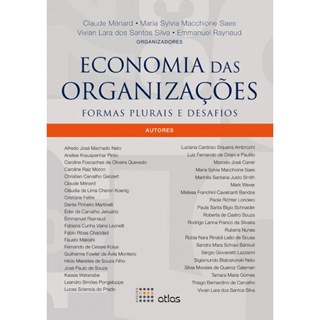 Livro - Economia das Organizacoes - Formas Plurais e Desafios - Menard/saes/silva/ra