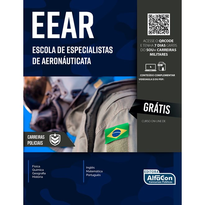 Livro EEAR Escola de Especialistas de Aeronáutica - Alfacon