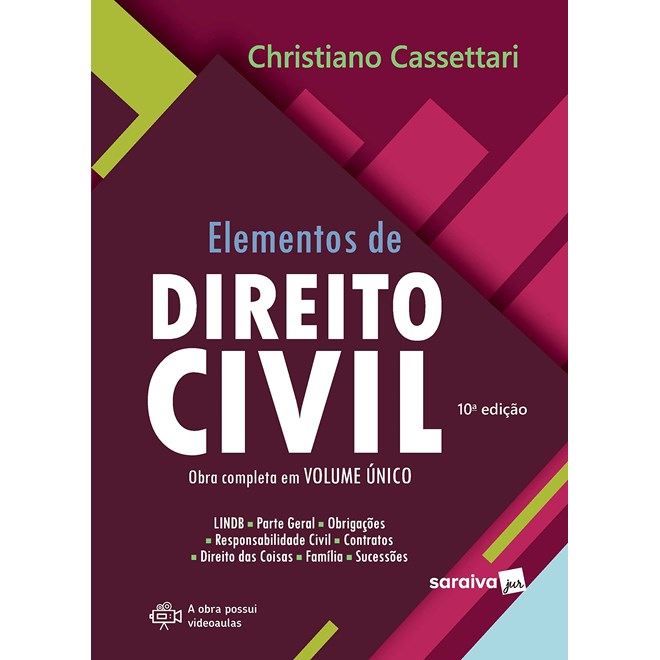 Livro - Elementos de Direito Civil - Cassettari