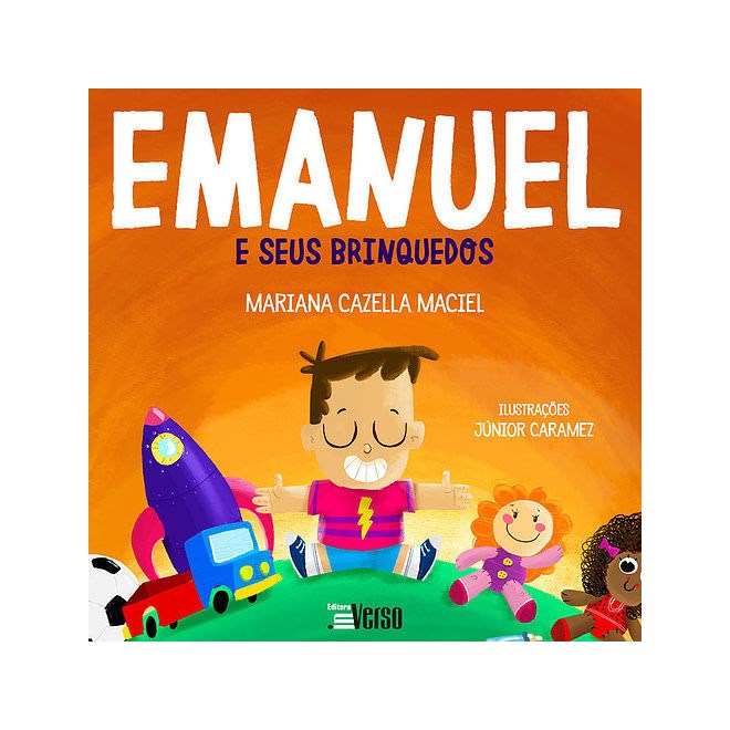 Livro - Emanuel e Seus Brinquedos - Maciel