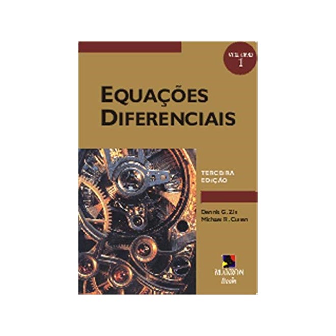 Livro - Equacoes Diferenciais - Vol.1 - Zill/ Cullen