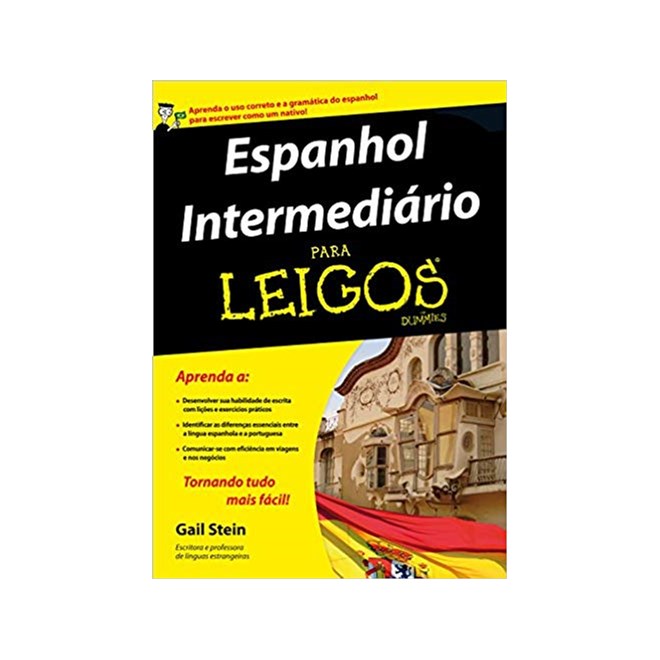 Livro - Espanhol Intermediario para Leigos - Alta Books