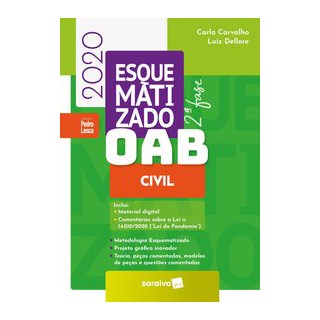 Livro - Esquematizado - Oab 2 Fase - Civil - Carvalho/dellore/zam