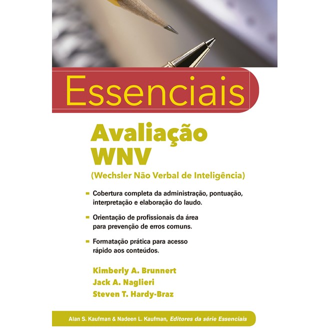 Livro -Essenciais:  Avaliação WNV - Brunnert - Pearson