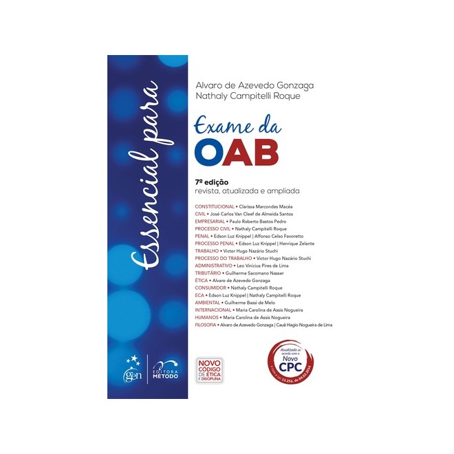 Livro - Essencial para o Exame da Oab - Serie: Essencial - Gonzaga/roque