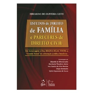 Livro - Estudos de Direito de Familia e Pareceres Civil - Leite
