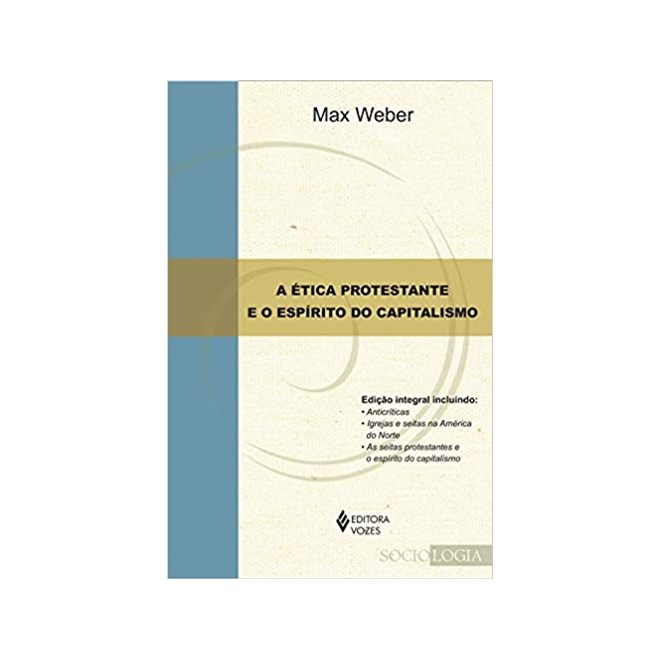 Livro - Etica Protestante e o Espirito do Capitalismo, A - Weber