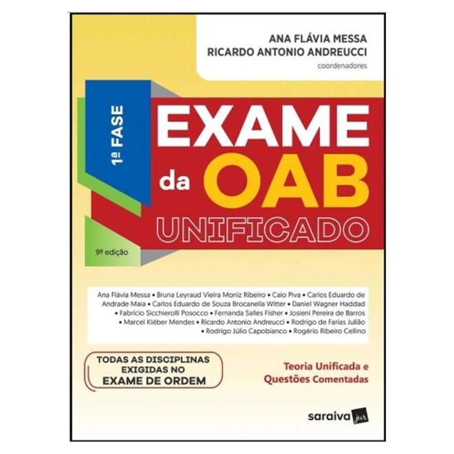 Livro - Exame da Oab Unificado - 1 Fase - Andreucci/messa