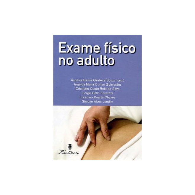 Livro Exame Físico No Adulto - Souza - Martinari