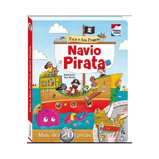 Livro - Faca e Brinque: Navio Pirata - Igloo Books Ltd
