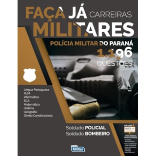 Livro - Faca Já Carreiras Militares 1196 Questôes - Alfacon Livro - Faca Já Carreiras Militares 1196 Questôes - Alfacon