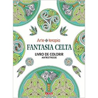 Livro - Fantasia Celta - Livro de Colorir Antiestresse. Volume 2 - Alaúde