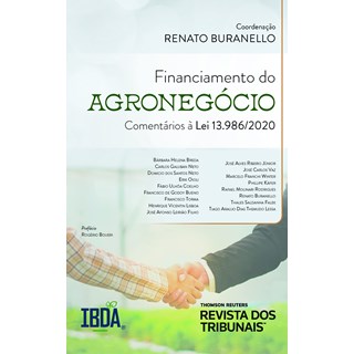 Livro - Financiamento do Agronegocio: Comentarios a Lei N. 13.986/2020 - Buranello