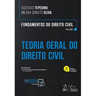 Livro - Fundamentos de Direito Civil: Vol I Teoria Geral do Direito Civil - Tepedino/oliva