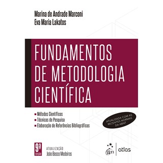 Livro Fundamentos de Metodologia Científica - Marconi - Atlas