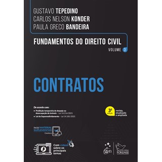 Livro - Fundamentos do Direito Civil - Contratos - Vol. 3 - Tepedino/konder/band