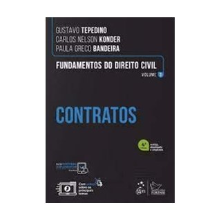 Livro - Fundamentos do Direito Civil - Contratos: Vol. 3 - Tepedino/konder/band
