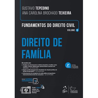 Livro Fundamentos do Direito Civil - Direito de Família - Tepedino - Forense