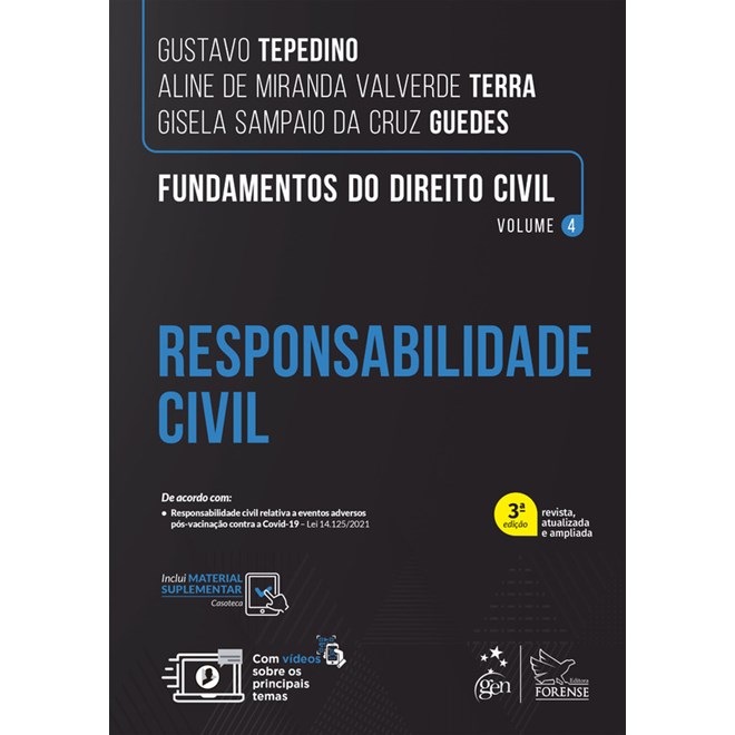 Livro - Fundamentos do Direito Civil: Responsabilidade Civil - Vol. 4 - Tepedino/terra/guede
