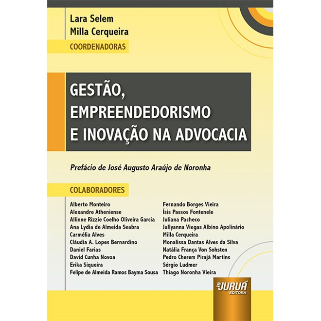 Livro - Gestao, Empreendedorismo e Inovacao Na Advocacia - Cerqueira