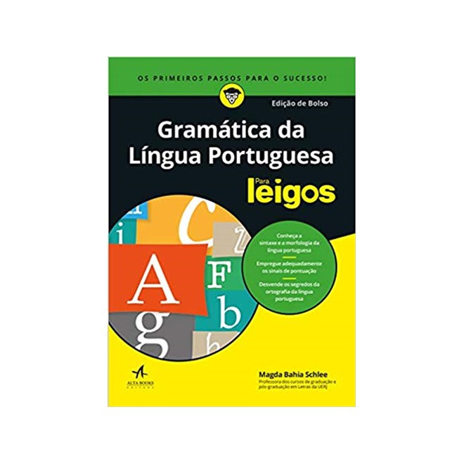 Livro - Gramatica da Lingua Portuguesa para Leigos - Edicao de Bolso - Schlee