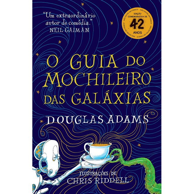 Livro - Guia do Mochileiro das Galaxias - Edicao Ilustrada - Adams