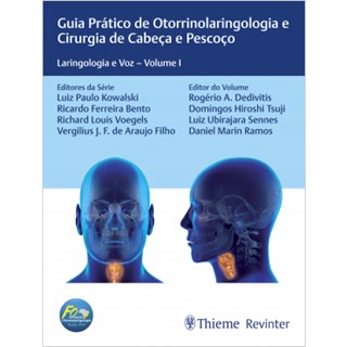 Livro Guia Prático de Otorrinolaringologia e Cirurgia de Cabeça e Pescoço - Dedivitis - Revinter
