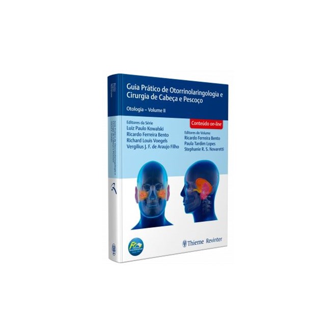 Livro - Guia Prático de Otorrinolaringologia e Cirurgia de Cabeça e Pescoço  - Revinter