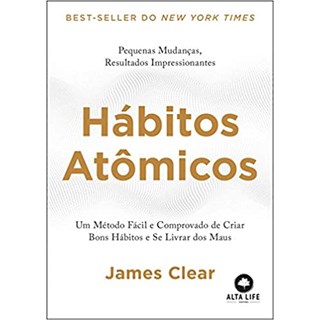 Livro Hábitos Atômicos - Clear - Alta Life