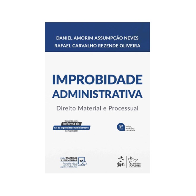 Livro - Improbidade Administrativa: Direito Material e Processual - Neves/oliveira