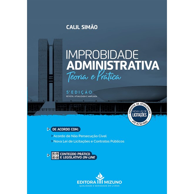 Livro - Improbidade Administrativa - Simão, Calil