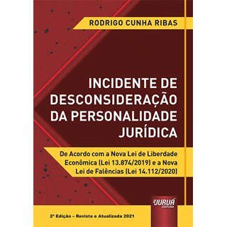 Livro - Incidente de Desconsideracao da Personalidade Juridica - Ribas