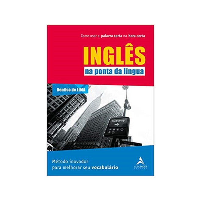 Livro - Ingles Na Ponta da Lingua - Lima