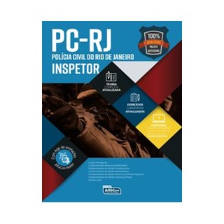 Livro - Inspetor de Policia - PC RJ 2020 - Equipe Alfacon 2º edição