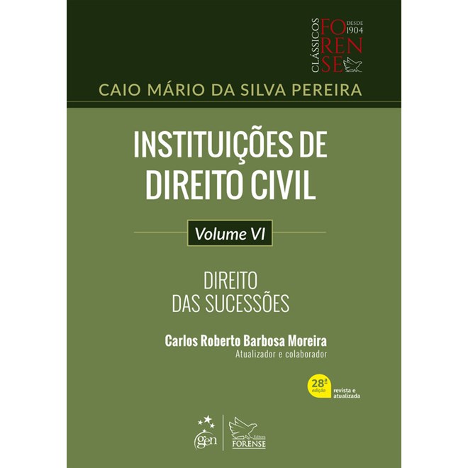 Livro - Instituicoes de Direito Civil: Direito das Sucessoes - Volume 6 - Pereira