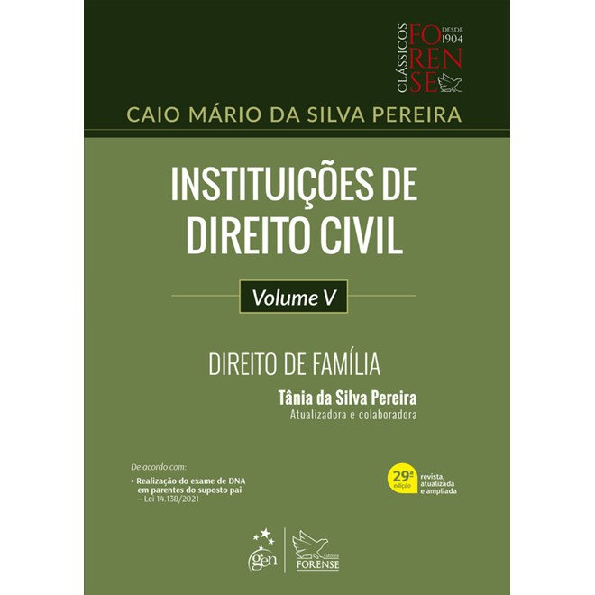 Livro - Instituicoes de Direito Civil - Direito de Familia - Vol. V - Pereira