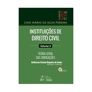 Livro - Instituicoes de Direito Civil: Teoria Geral das Obrigacoes Vol. Ii - Caio Mario