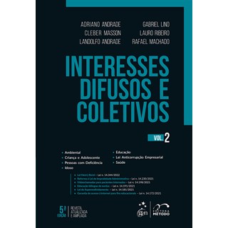 Livro - Interesses Difusos e Coletivos: Vol. 2 - Andrade/masson/andra