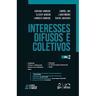 Livro Interesses Difusos e Coletivos - Vol. 2 - Andrade - Método