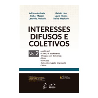Livro - Interesses Difusos e Coletivos - Vol. 2 - Masson/andrade