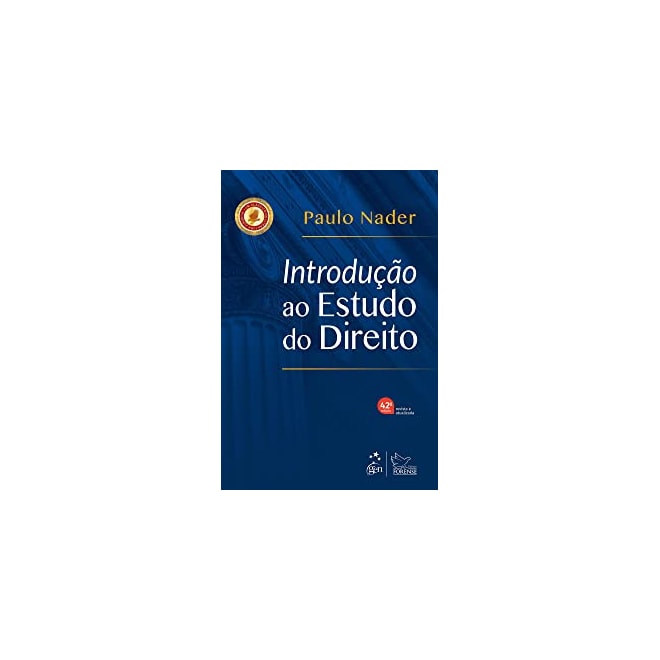 Paulo Nader Introdução Ao Estudo Do Direito