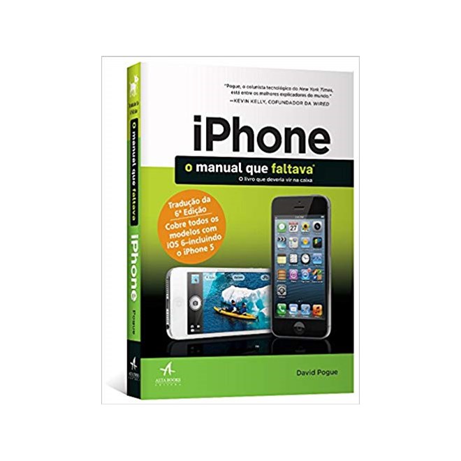 Livro - Iphone: O Manual que Faltava - Pogue